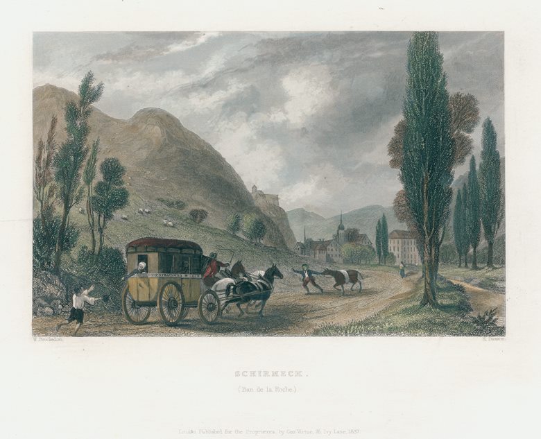 France, Ban de la Roche (Schirmeck), 1836
