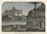 India, Palace of Birsing Deo, and Lake Dattia, (Bir Singh Palace), 1891