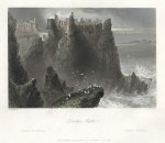 Ireland, Co.Antrim, Dunluce Castle, 1841