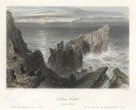 Ireland, Kinbane Castle (Antrim), 1841