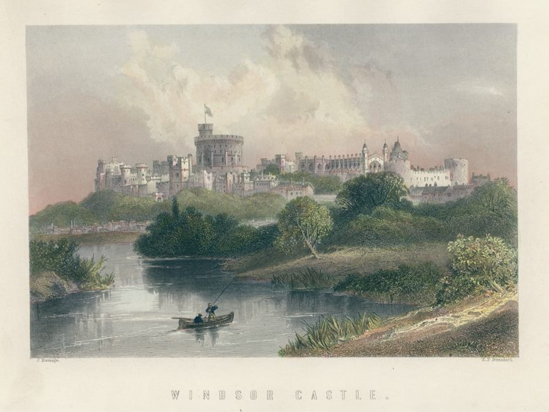 Berkshire, Windsor Castle, 1870