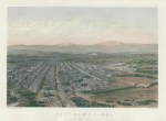 Mexico City view, 1870
