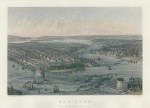 USA, New York view, 1870