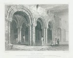 Bristol Cathedral, Vestibule to Chapter House, 1830