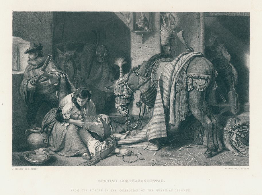 Spanish Contrabandistas, 1866