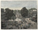 India, Delhi street view, 1891