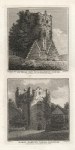 Wales, Monmouthshire, Harry Marten's Tower at Chepstow, 1800