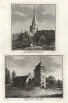 Monmouthshire, Scenfrith & Grosmont Churches, 1800