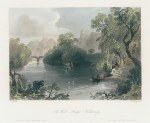 Ireland, Old Weir Bridge at Killarney, 1841