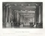 France, Fontainbleau, Saloon of Louis Philippe, 1840