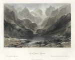 France, Lac de Gaube in the Pyrenees, 1840