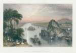 India, Scene at Colgong on the Ganges, 1844