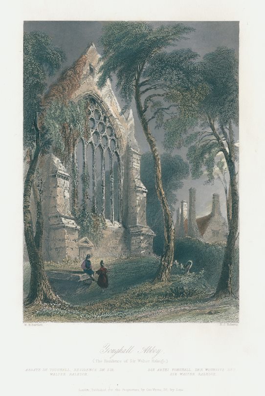 Ireland, Cork, Youghal Abbey, 1841