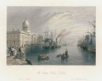 Ireland, Dublin, The Custom House, 1841