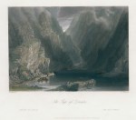 Ireland, Killarney, The Gap of Dunloe, 1841