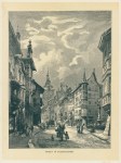 Switzerland, Street in Schaffhausen, 1885