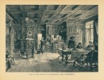 Switzerland, Wlflingen Castle interior, 1885