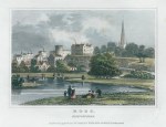 Herefordshire, Ross-on-Wye view, 1848