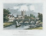 Hereford view, 1848