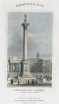 London, Nelson's Column, 1848