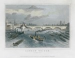 London, London Bridge, 1848