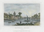 London, Battersea Bridge, 1848