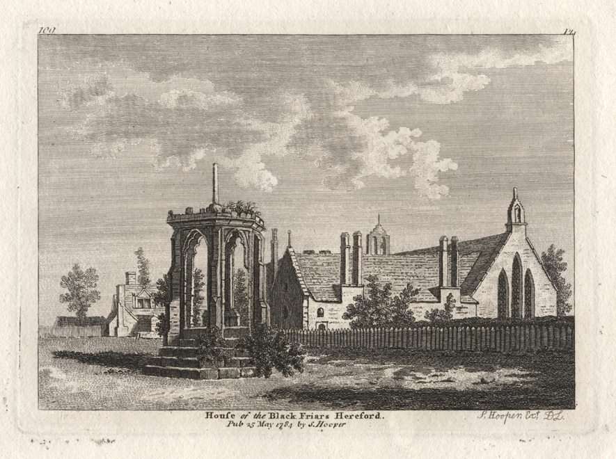 Hereford, House of the Black Friars, 1784