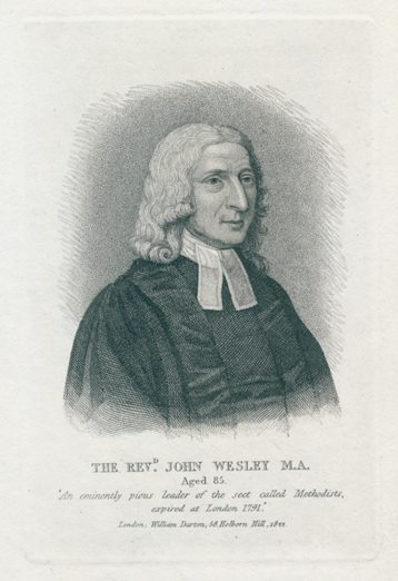 Rev. John Wesley, 1823