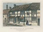 Warwickshire, Stratford-On-Avon, birthplace of Shakespeare, 1848