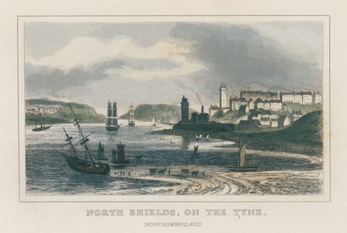 Northumberland, North Shields, on the Tyne, 1848