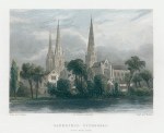 Lichfield Cathedral, 1836