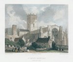 Wales, St.David's Cathedral, 1836
