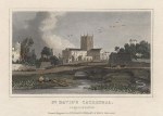 Wales, St David's Cathedral, 1848