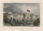 London, Buckingham Palace, Pimlico, 1848