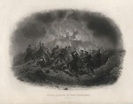 Crimean War, Night Attack in the Trenches, Sebastopol, 1860