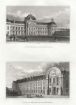 Paris, Ecole Militaire & Hotel des Invalides, 1840
