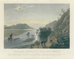 India, The Ganges entering the Plains near Hurdwar, 1860