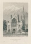 Norwich Cathedral, 1837