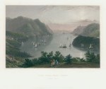 USA, Hudson River, View from West Point, 1840