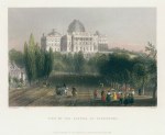 USA, Washington, The Capitol, 1840