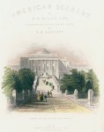 USA, Washington, The Capitol ascent, 1840