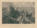Scotland, Dunbar Castle, 1828 / c1860