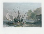 Turkey, Bebec, on the Bosphorus, 1850