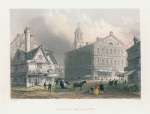USA, Boston, Faneuiel Hall, 1840