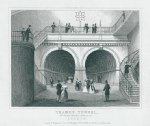 London, Thames Tunnel, 1848