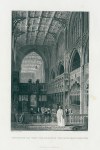 Lancashire, Manchester Collegiate Church interior, 1844