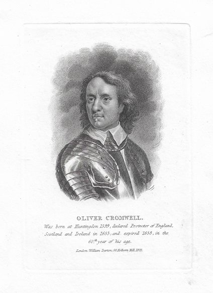 Oliver Cromwell, 1823