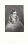 India, Zenat Mahal - Begum or Queen of Delhi, 1860