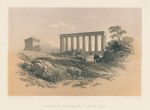 Scotland, Edinburgh, National Monument, Calton Hill, 1858