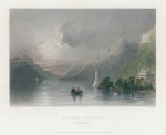 USA, NY, Lake George, Sabbath Day Point, 1840